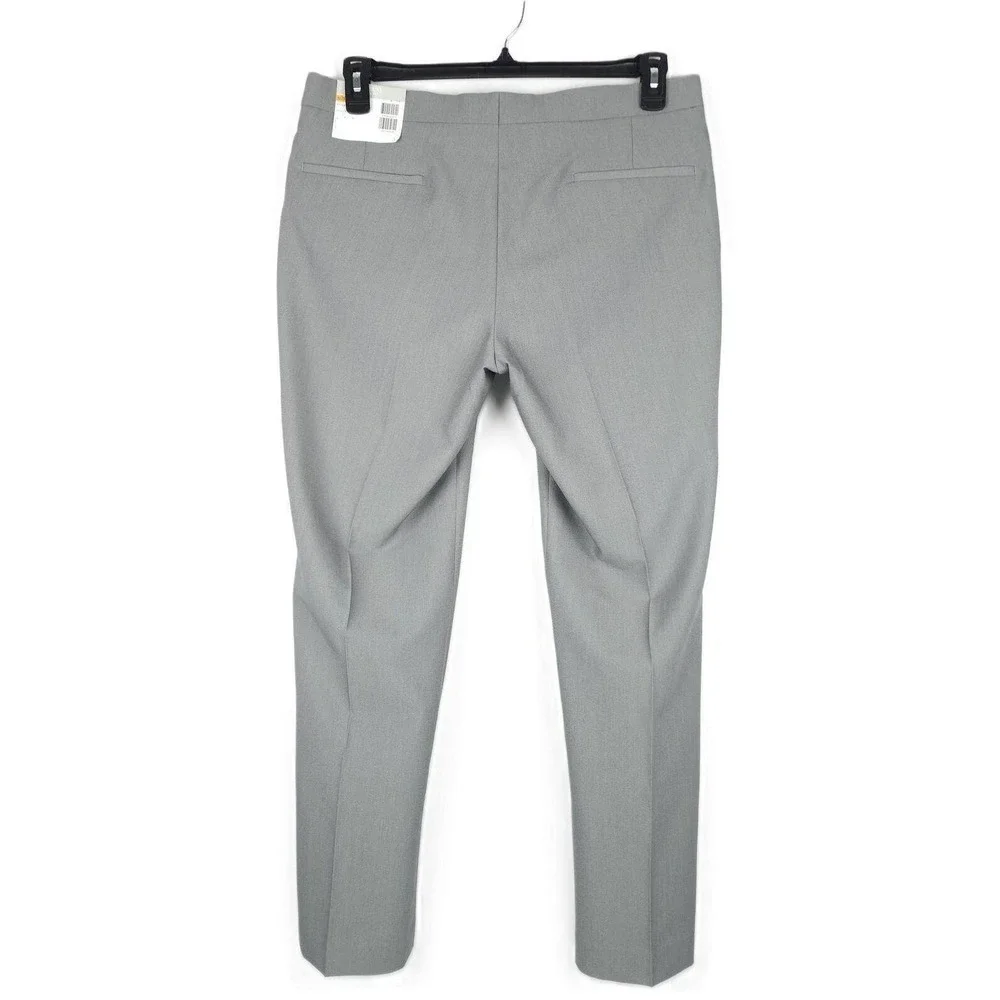 Alfani Mens Slim Fit Tuxedo Dress Pants 30x30 Grey Black Stretch AlfaTech NWT